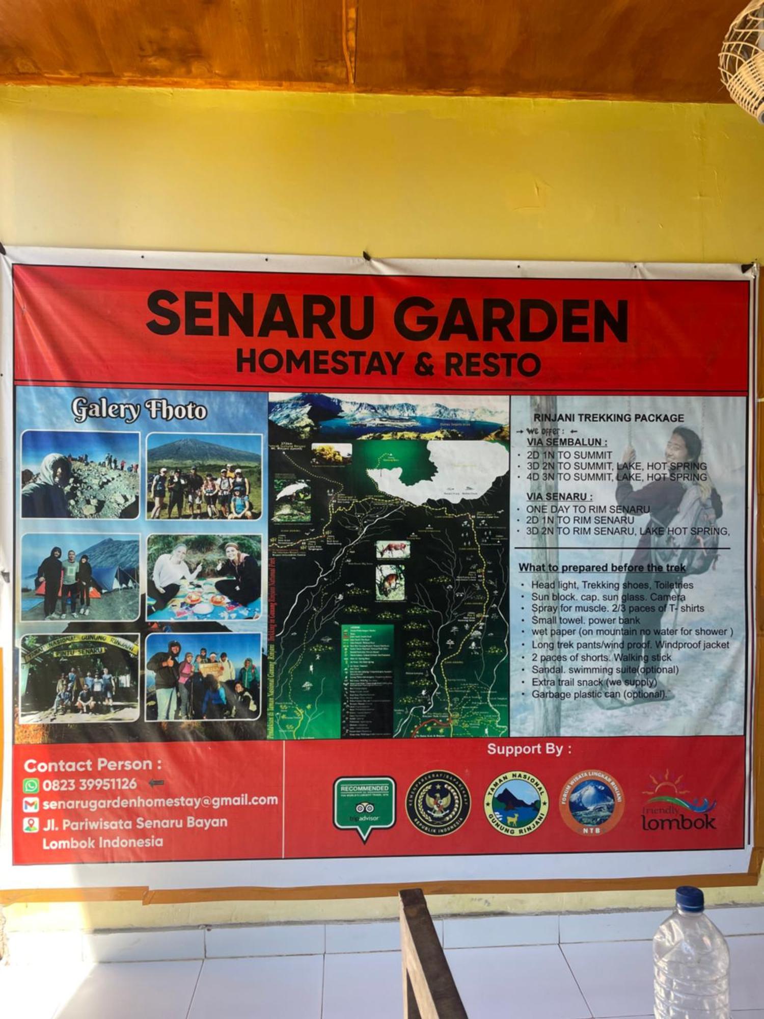 Senaru Garden Homestay Kültér fotó